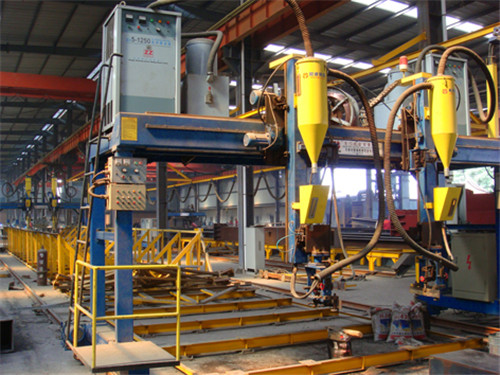 西安LHT型龍門式H型鋼焊接機